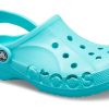 Crocs Baya Clog Sandales unisexes légères et confortables pour la plage et le sport, bleu, 10126-40M
