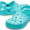 Crocs Baya Clog Sandales unisexes légères et confortables pour la plage et le sport, bleu, 10126-40M