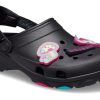 Crocs Classic All-Terrain Clog Sandales minimalistes décontractées unisexes noires 207340-001
