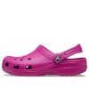 Crocs Classic Clog Beach Sandales unisexes violettes et rouges 10001-6SV