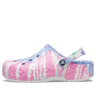 Crocs Classic Clog Chaussons unisexes multicolores à imprimé tie-dye 207329-6SO
