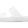 Crocs Classic Clog Chaussures décontractées confortables unisexes Blanc 206761-100