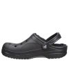 Crocs Classic Clog Chaussures décontractées et chaudes unisexes Noir 203766-060