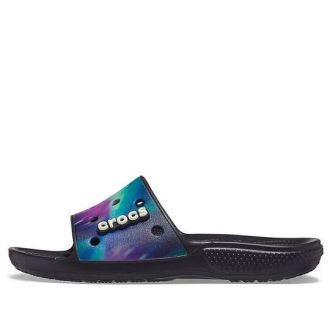 Crocs Classic Clog Chaussures décontractées unisexes Multicolore Noir 207308-988