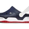 Crocs Classic Clog Chaussures de plage Bleu Blanc 14300-462