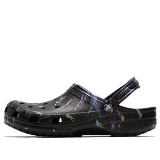 Crocs Classic Clog Chaussures de plage décontractées et respirantes Noir Unisexe 206868-001