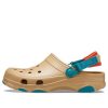 Crocs Classic Clog Chaussures de plage unisexes Marron Jaune 206340-265