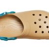 Crocs Classic Clog Chaussures de plage unisexes Marron Jaune 206340-265