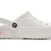 Crocs Classic Clog Chaussures respirantes et antidérapantes Rose Blanc 206852-100