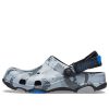 Crocs Classic Clog Desert Camouflage Outdoor Beach Sandales unisexes noir et gris 207305-097