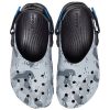 Crocs Classic Clog Desert Camouflage Outdoor Beach Sandales unisexes noir et gris 207305-097