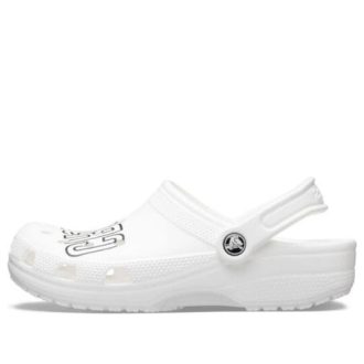 Crocs Classic Clog Logo « Blanc » 206450-103