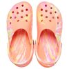 Crocs Classic Clog Marble Beach Sports Sandales unisexes rouges et multicolores « Rouge » 206867-83F