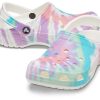 Crocs Classic clog Pattern Crocs Flat Heel Sports Sandales colorées bleues 205453-6SN