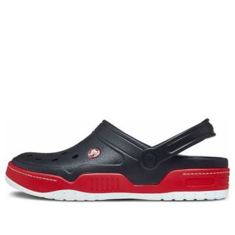 Crocs Classic Clog Sandales Crocs Noir Rouge « Noir Rouge » 14300-063