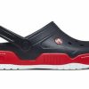 Crocs Classic Clog Sandales Crocs Noir Rouge « Noir Rouge » 14300-063