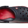 Crocs Classic Clog Sandales Crocs Noir Rouge « Noir Rouge » 14300-063