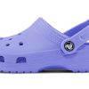 Crocs Classic Clog Sandales de plage unisexes violettes cristal 10001-5PY