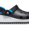 Crocs Classic Hiker Clog Sports Sandales Noir Bleu Rouge « Noir Bleu Rouge » 206772-001