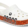 Crocs Crocband Logo Motion Clog Sandales unisexes blanc orange « Blanc orange » 206381-127