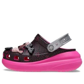 Crocs Crush Clog « Barbie Noir Rose » 208819-001