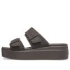 Crocs (Femme) 2 Brides Brooklyn « Marron » 208667-206