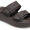 Crocs (Femme) 2 Brides Brooklyn « Marron » 208667-206