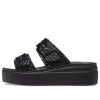 Crocs (Femme) Brooklyn Croco Shine Buckle « Noir » 209361