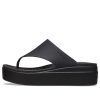 Crocs (Femme) Brooklyn Flip « Noir » 208727-001
