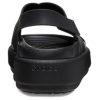 Crocs (Femme) Brooklyn Luxe Cross Strap « Noir » 209407-060