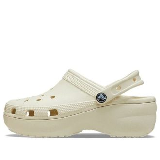 Crocs (Femme) Classic Clog « Blanc os » 206750-2Y2