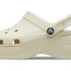 Crocs (Femme) Classic Clog « Blanc os » 206750-2Y2
