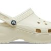 Crocs (Femme) Classic Clog « Blanc os » 206750-2Y2