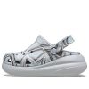 Crocs (Femme) Classic Crush Disco Clog « Bleu transparent » 208121-0ZT
