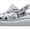 Crocs (Femme) Classic Crush Disco Clog « Bleu transparent » 208121-0ZT