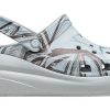 Crocs (Femme) Classic Crush Disco Clog « Bleu transparent » 208121-0ZT