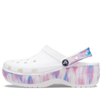 Crocs (Femme) Classic Platform Dream Clog « Blanc/Violet » 207580-94S