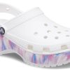 Crocs (Femme) Classic Platform Dream Clog « Blanc/Violet » 207580-94S
