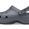 Crocs (Femme) Classic Platform Glitter II Clog « Noir » 207770-001