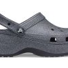 Crocs (Femme) Classic Platform Glitter II Clog « Noir » 207770-001