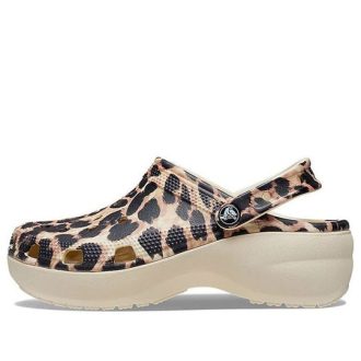 Crocs (Femme) Classic Platform « Léopard » 207844-2Y4