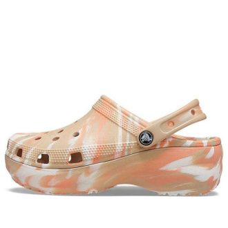Crocs (Femme) Classic Platform Marbled Clog 207176-2ZM