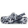Crocs (Femme) Sabot plateforme classique marbré « Noir et blanc » 207176-066