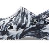 Crocs (Femme) Sabot plateforme classique marbré « Noir et blanc » 207176-066