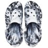 Crocs (Femme) Sabot plateforme classique marbré « Noir et blanc » 207176-066