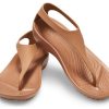 Crocs (Femme) Serena Flip « Marron » 205468-860
