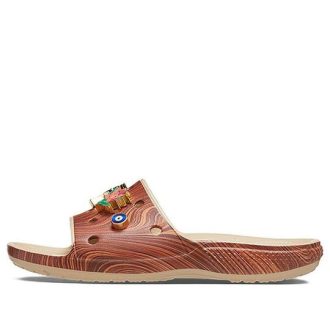 Crocs (Femme) SZA x Classic Slide « Woodgrain » 208013-90H