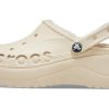Crocs (femmes) Baya, sabots à plateforme doublés « Beige » 208708-11S