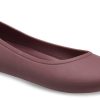 Crocs (femmes) Brooklyn Flats « Cerise foncée » 209384-6WD