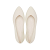 Crocs (femmes) Brooklyn Pointed Flats « Crème Blanc » 210169-160